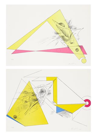 AMILCARE RAMBELLI (1924-1976) - Lotto unico composto da 2 opere grafiche
