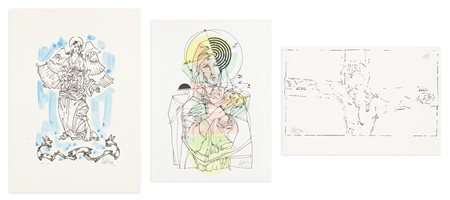 SALVADOR AULESTIA (1919-1994) - Lotto unico composto da 3 opere grafiche
