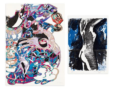 AUTORI VARI (LAMBERTI E D'ARBELA) - Lotto unico composto da 2 opere grafiche