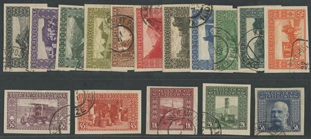 1906, Bosnia Herzegovina serie Vedute N.29/44 non dentellata, usata. 