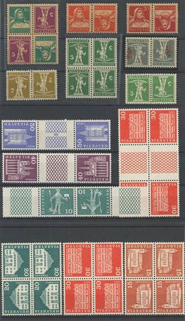 SVIZZERA, Interessante accumulo di specializzazioni (tete-bechè e interspazi di gruppo)