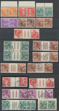 SVIZZERA, Interessante accumulo di specializzazioni (tete-bechè e interspazi di gruppo)