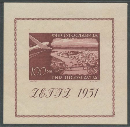 1951, BF4 nuovo con gomma integra.