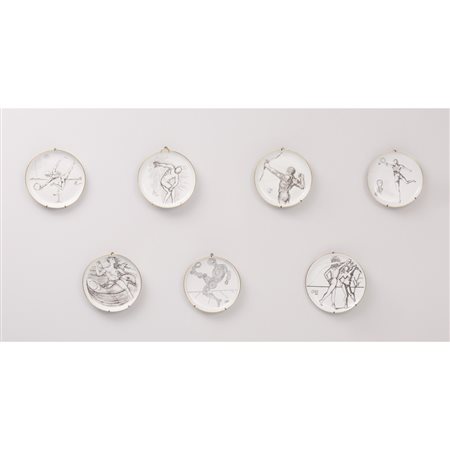 SALVATOR DALI’, Sette piatti edizione limitata ‘Sports’