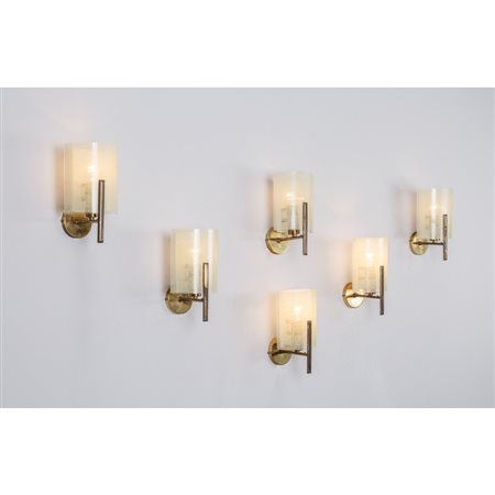 STILUX MILANO, Sei lampade da parete