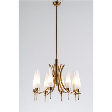 ANGELO LELLI, Lampada a sospensione modello ‘12630’