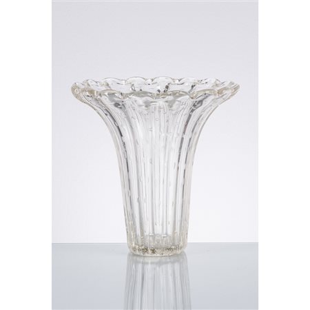 ERCOLE BAROVIER, Grande vaso in vetro