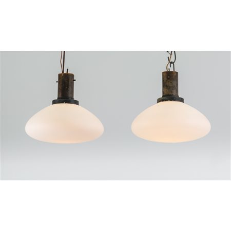 STILNOVO, Coppia di lampade da soffitto