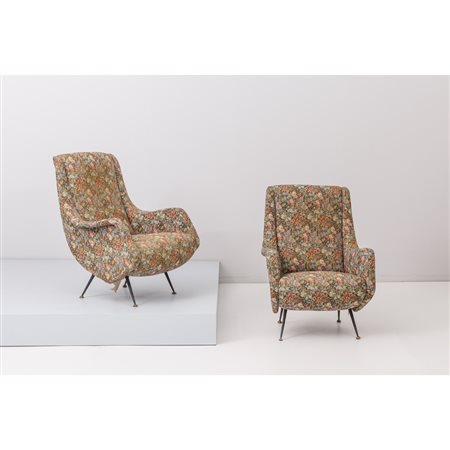 ALDO MORBELLI, Coppia di poltrone