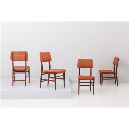 DASSI, Quattro sedie in legno di teak