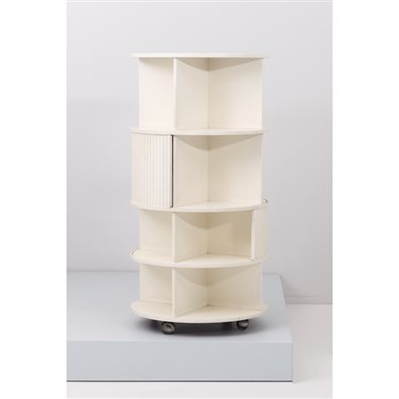 JOE COLOMBO (Attr.le), Libreria cilindrica verticale