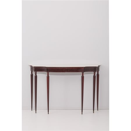 PRODUZIONE ITALIANA 1950 ca., Consolle in legno