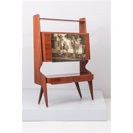 ICO PARISI (Attr.le), Mobile Bar in legno