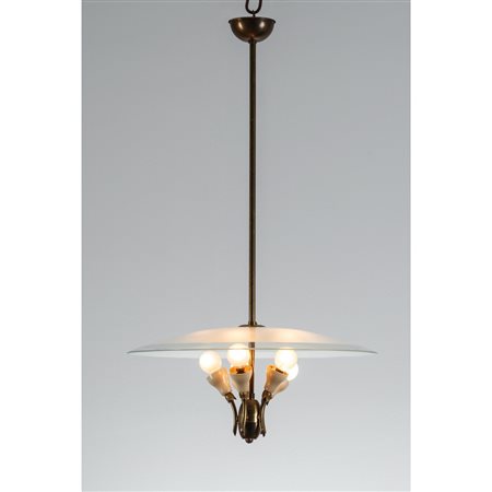 PRODUZIONE ITALIANA 1940 ca., Lampada a sospensione