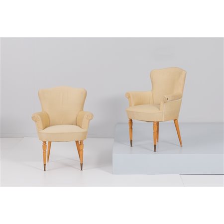 PRODUZIONE ITALIANA 1960 ca., Coppia di poltrone