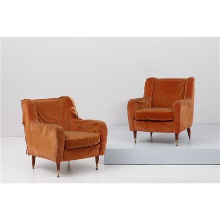 PRODUZIONE ITALIANA 1960 ca., Coppia poltrone