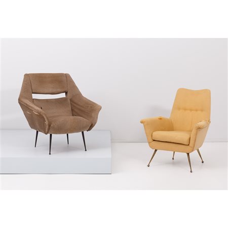 PRODUZIONE ITALIANA 1960 ca., Due poltrone