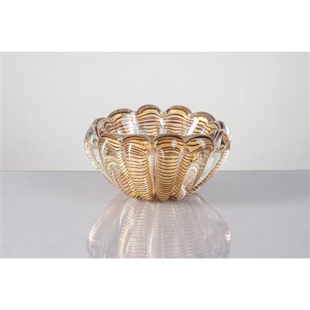 ERCOLE BAROVIER, Una ciotola in vetro