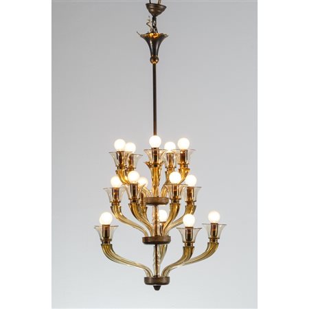 PAOLO VENINI (Attr.le), Lampada a sospensione