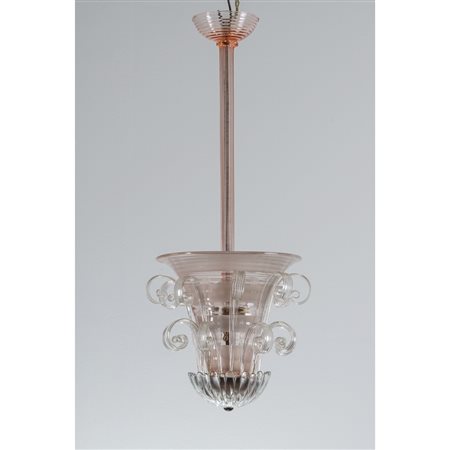 ERCOLE BAROVIER (Attr.le), Lampada a sospensione