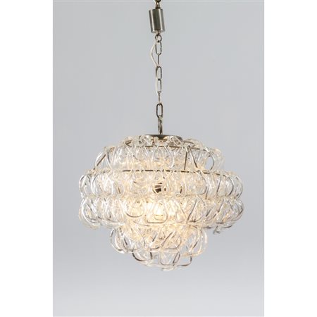 ANGELO MANGIAROTTI, Lampada a sospensione modello ‘Giogali’