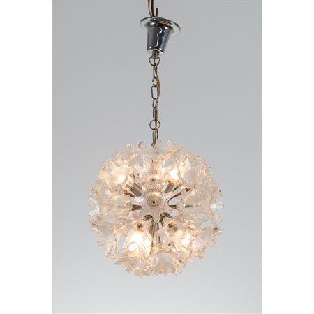 PRODUZIONE ITALIANA 1970 ca., Lampada a sospensione