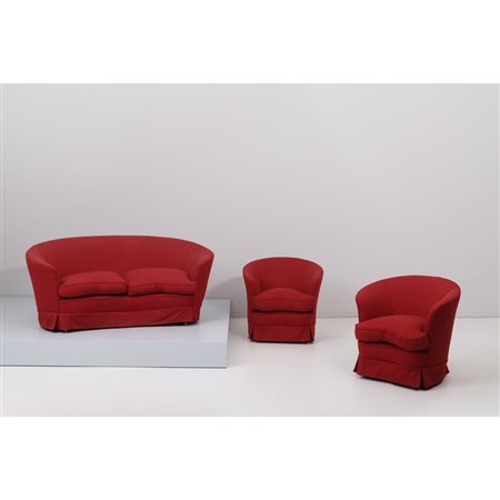 CASA E GIARDINO, Divano a fagiolo e due poltrone