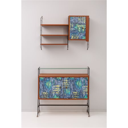 PRODUZIONE ITALIANA 1960 ca., Mobile bar