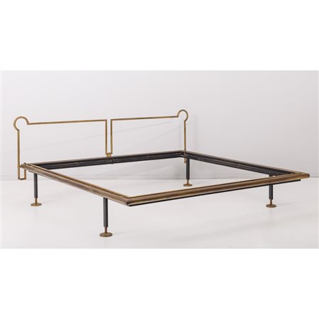 IGNAZIO GARDELLA (Attr.le), Letto matrimoniale in ottone