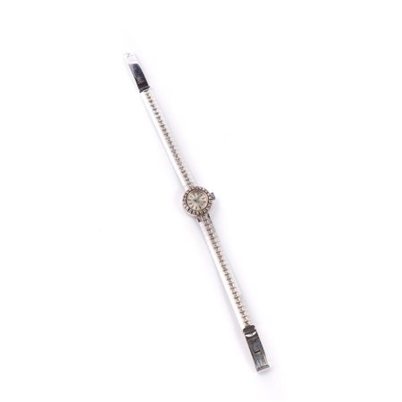 OROLOGIO Parker da donna in oro bianco 18 KT con diamanti