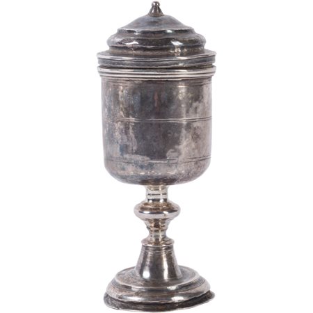 PORTA OLIO SANTO in argento