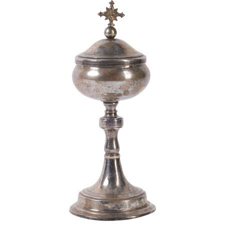 PISSIDE in argento. Marchio del console VB 15