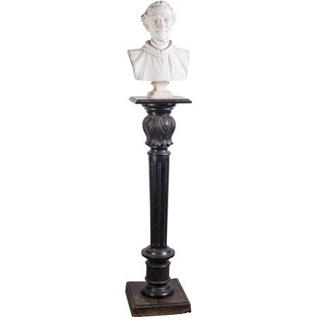 SCULTURA in schiuma di gesso raffigurante "Mezzobusto"