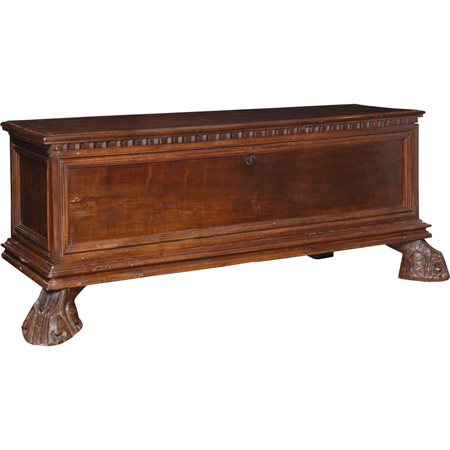 CASSAPANCA in legno di noce