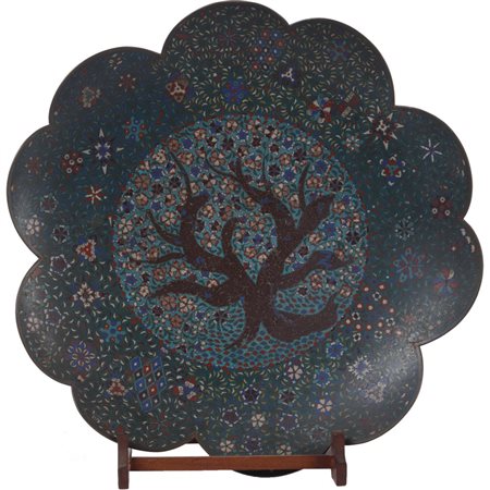 PIATTO in cloisonné
