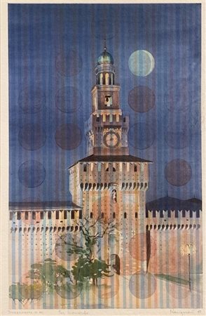 NANGERONI CARLO New York (Stati Uniti) 1922 Divertimento in Milano - per...