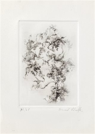 SCHULTZE BERNARD Schneidemühl (Germania) 1915 Composizione 1965 Incisione...