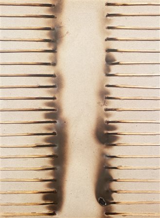 AUBERTIN BERNARD Fontenay aux Roses (Francia) 1934 Dessin De Feu 1974 Mista e...