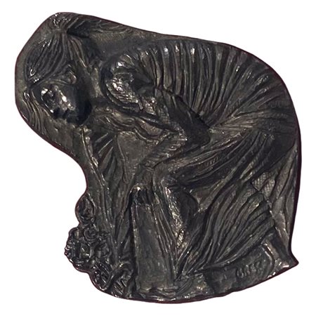 GRECO EMILIO Catania (Ct) 1913 Fior da fiore Fusione in bronzo (multiplo)...