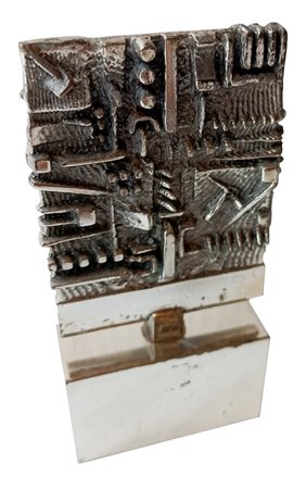 POMODORO ARNALDO Morciano di Romagna (Rm) 1926 Petite Stelè 1976 Scultura in...