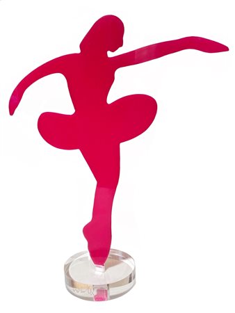 LODOLA MARCO Pavia (Pv) 1955 Ballerina 2000 Scultura in plastica applicata su...