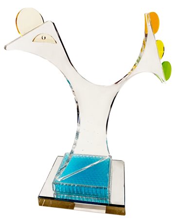 CAPONE SALVATORE Napoli (Na) 1953 Uccello dalle piume di cristallo 2022...