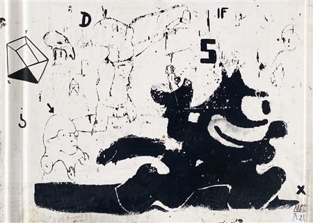 FANTINI MARCO Vicenza (Vi) 1965 Senza titolo 2021 Mista su cartoncino...