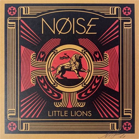 OBEY Carolina del Sud (Stati Uniti) 1970 Senza titolo Disco firmato...