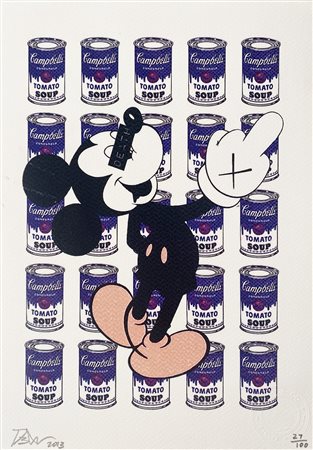 DEATH NYC New York (Stati Uniti) 1982 Mickey death 2013 Litografia su...
