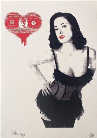 DEATH NYC New York (Stati Uniti) 1982 One dollar 2013 Litografia su...