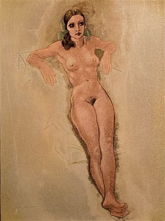 MESSINA FRANCESCO Linguaglossa (Catania) Danzatrice 1978 Multiplo su lastra...