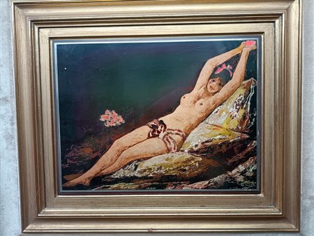 FIUME SALVATORE Comiso (Rg) 1915 Olimpia 1978 Multiplo su lastra d'argento...