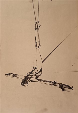 PAOLOANTONIO CESARE Monza (Mb) 1937 Senza titolo 1966 Mista su carta...