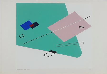 VERONESI LUIGI Milano 1908-1998 "Composizione “ 